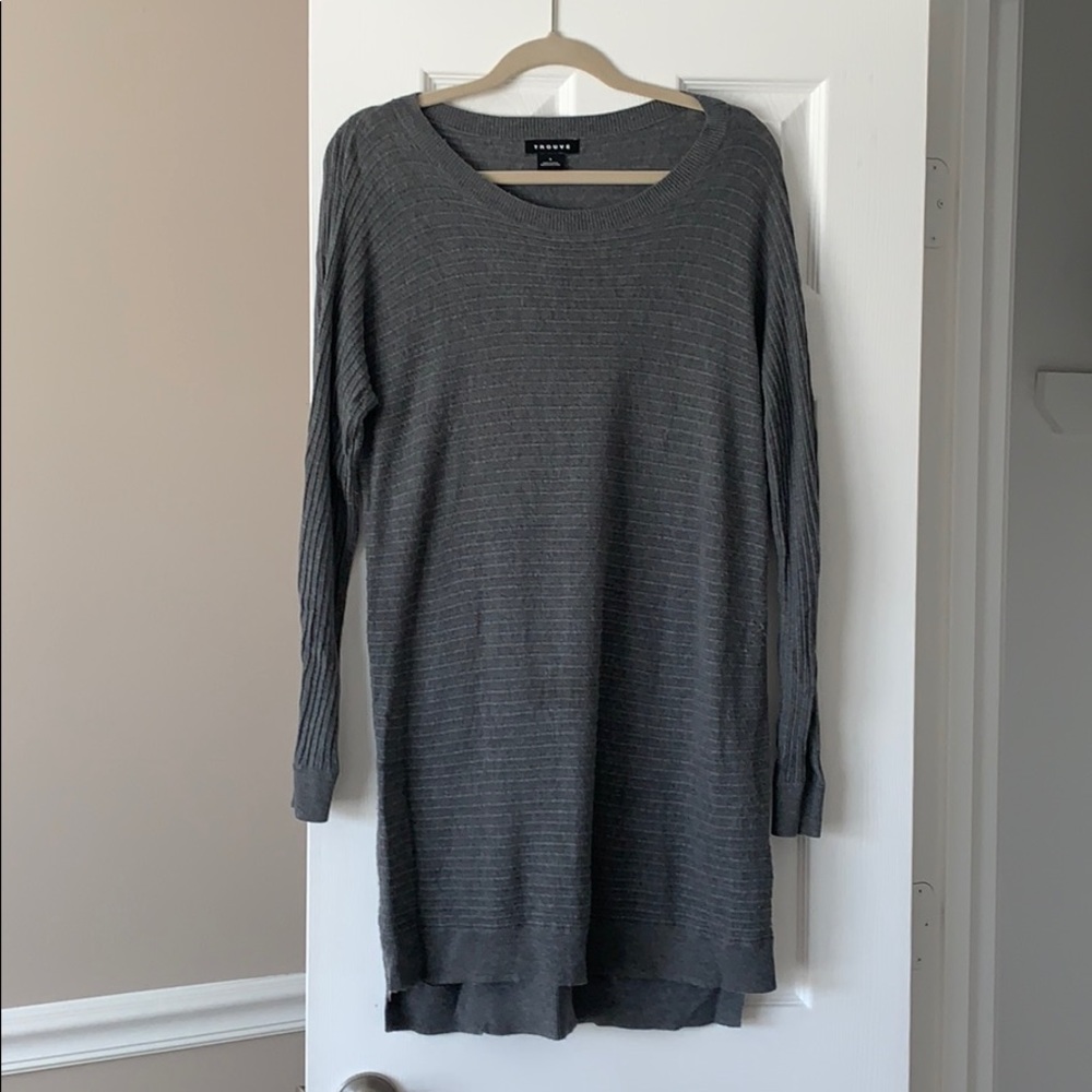 Gray Sweater Dress